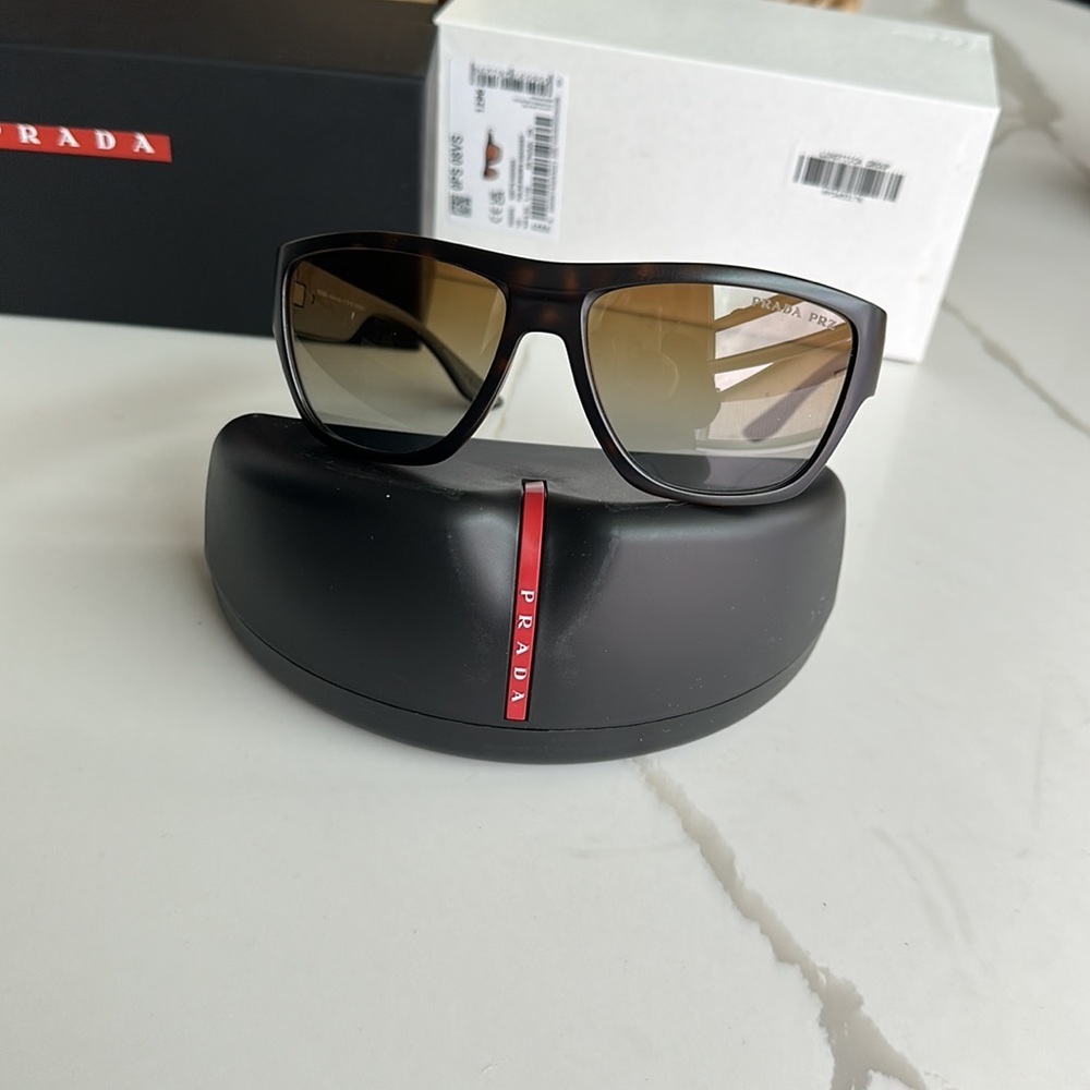 Prada Linea Rossa
59mm Square
Polarized Sunglasses - Picture 3 of 11
